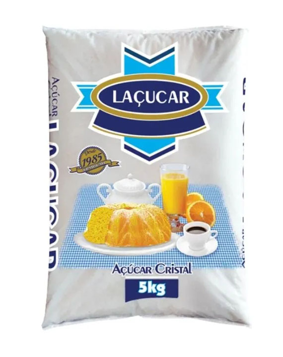 Açúcar Cristal Laçucar 5Kg