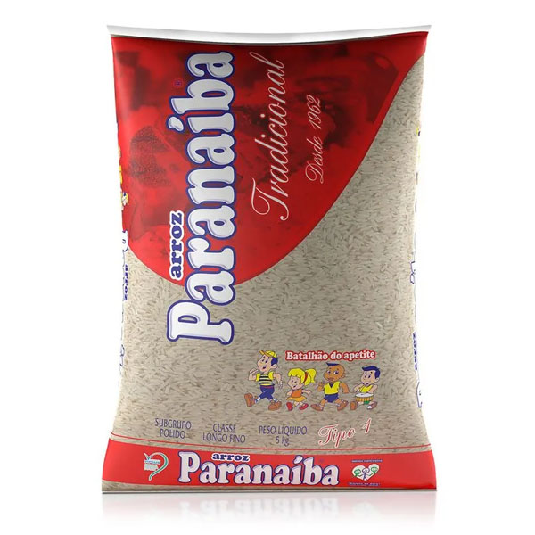 Arroz Agulhinha Paranaiba Tipo1 5Kg